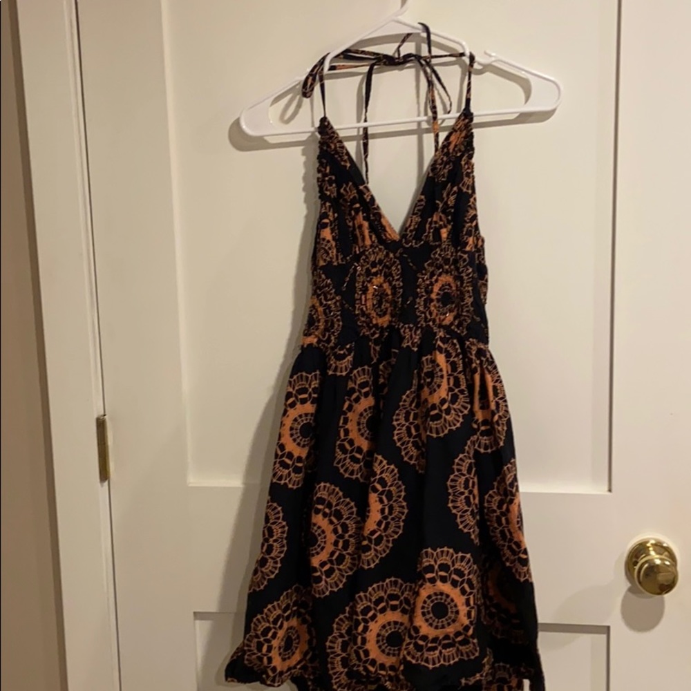 4/$12 Tye-Dyed Halter Dress